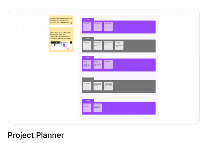 Project 1 Planner