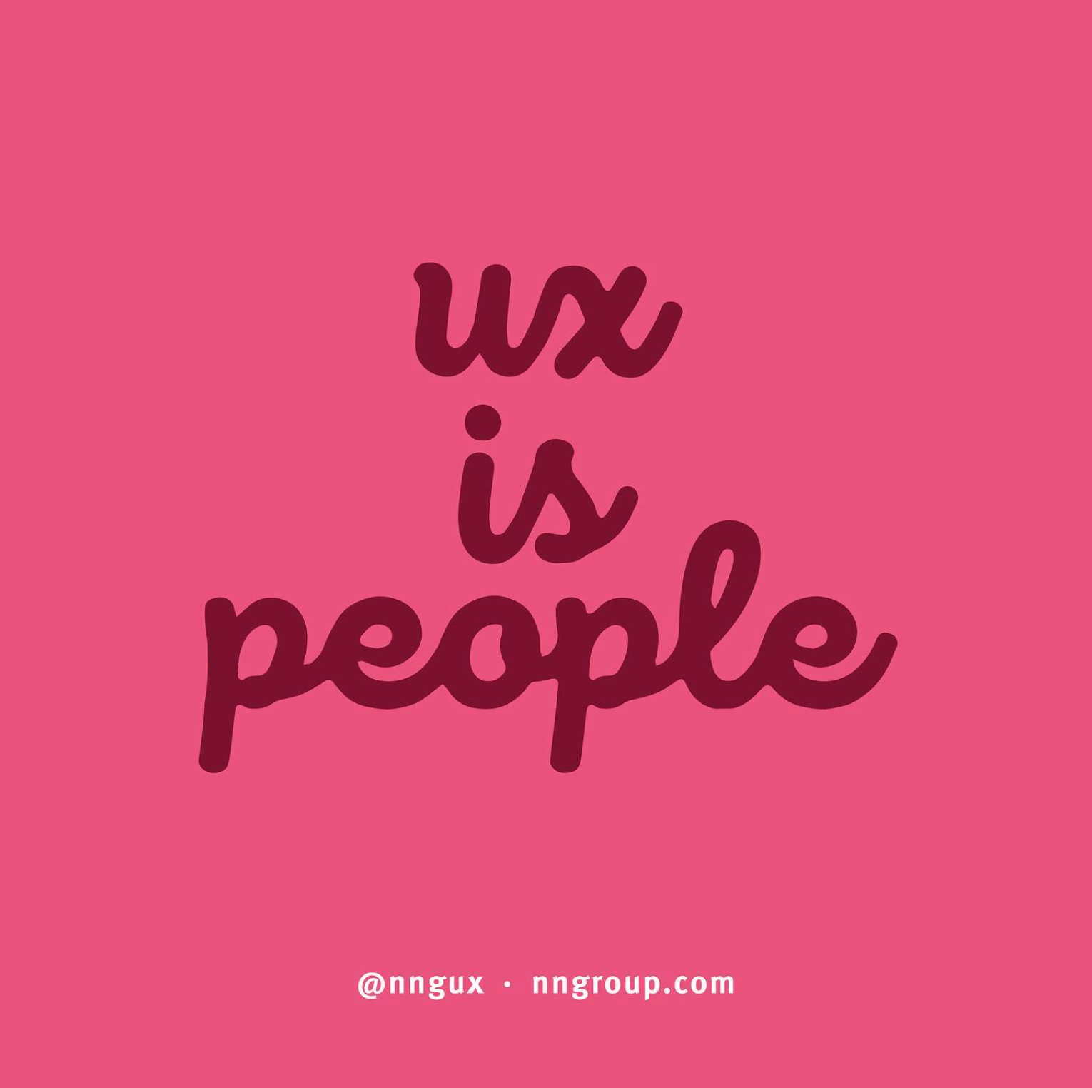 UX is People