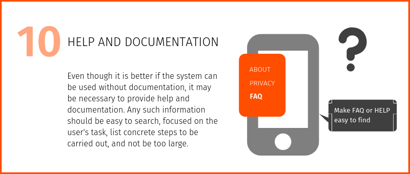 Help and documentation