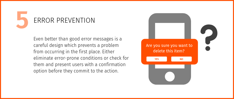 Error prevention